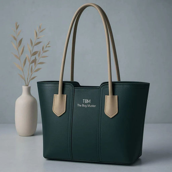 Girl's Rexine Plain Hand Bag